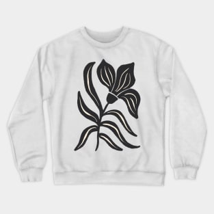 Stylized Tulip Crewneck Sweatshirt